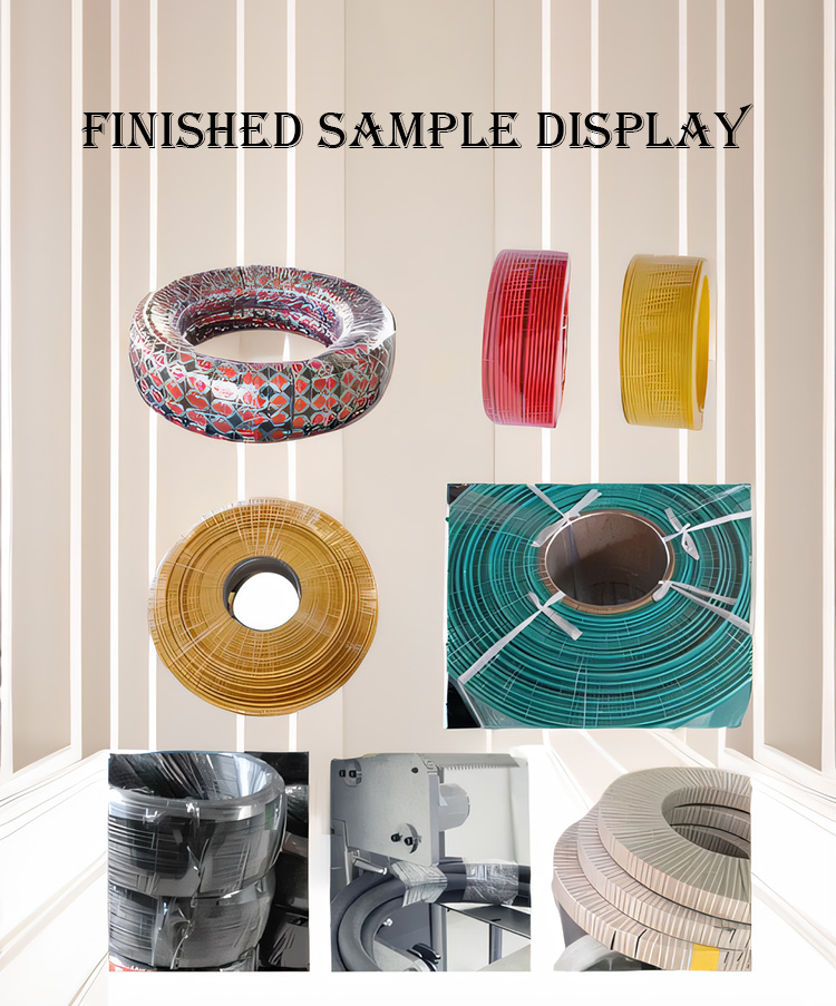 Máquina de embalaje de envoltura de cables