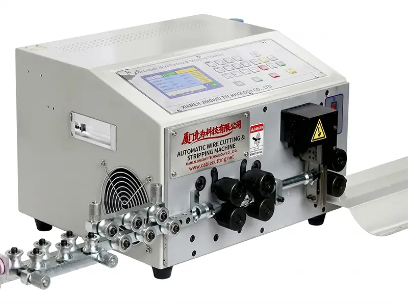 Pelacables y Cortador Automático 25mm² WPM-MAX1-6 | Máquina de Procesamiento de Cables Industriales