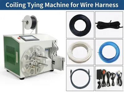 Máquina Automática Bobinadora y Atadora de Cables WPM-212L