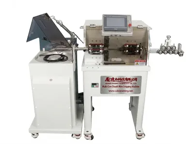 Máquina Automática para Pelar y Cortar Cable Multinúcleo WPM-680