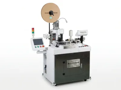 Máquina Automática de Corte, Pelado, Engarce y Estañado de 5 Cables WPM-109 - Máquina Automática de Crimpado de Cables