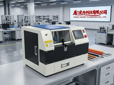 Máquina Automática de Cepillado, Plegado y Corte de Blindaje de Cable JW-835