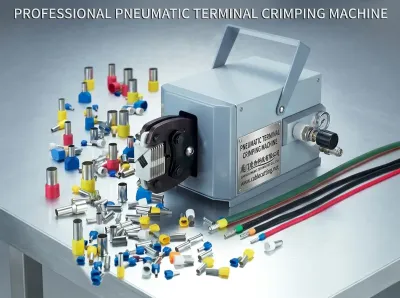 Prensadora Neumática de Terminales 0.25-120mm² WPM-120Y - Herramientas de Crimpado Portátiles