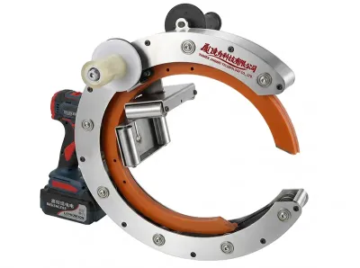 Envolvedora Orbital Portátil con Taladro para Tuberías y Madera HROW-450