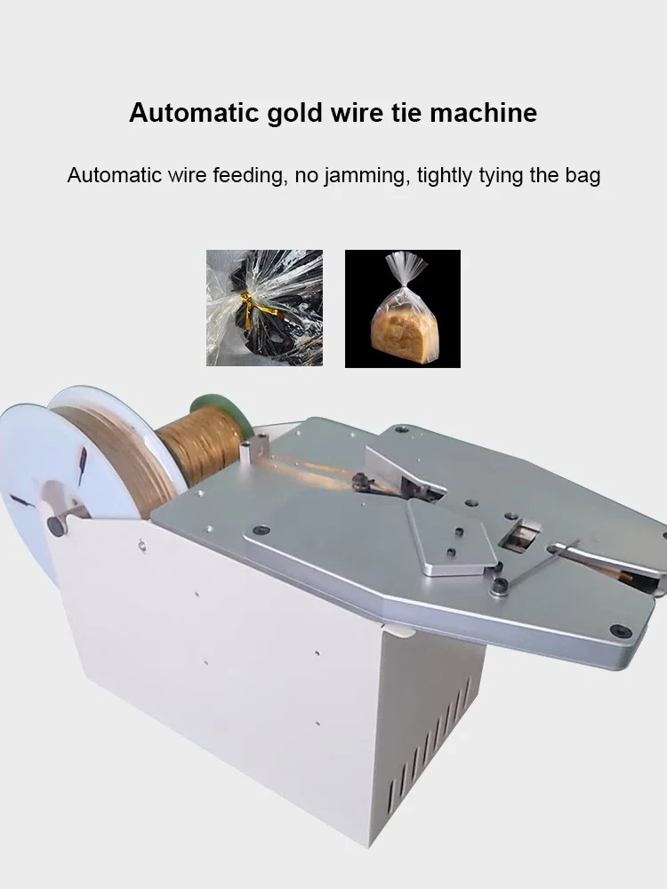 Máquina de corbata de pan, Máquina de corbata de torsión, Máquina de corbata de comida