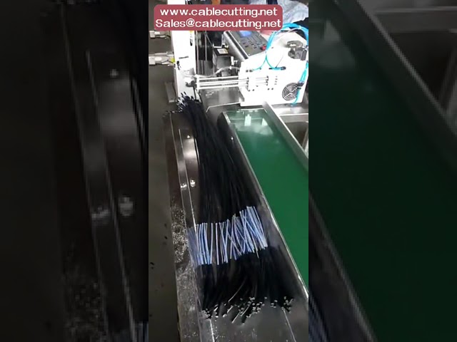 Automatic Multicore Cable Cut and Strip Machine for Inner and Outer Cable Stripping