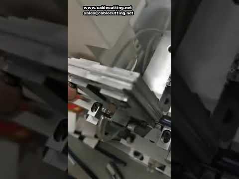 Máquina etiquetadora automática de cables 280W 110V/220V - Plegado y alineación de alambres largos