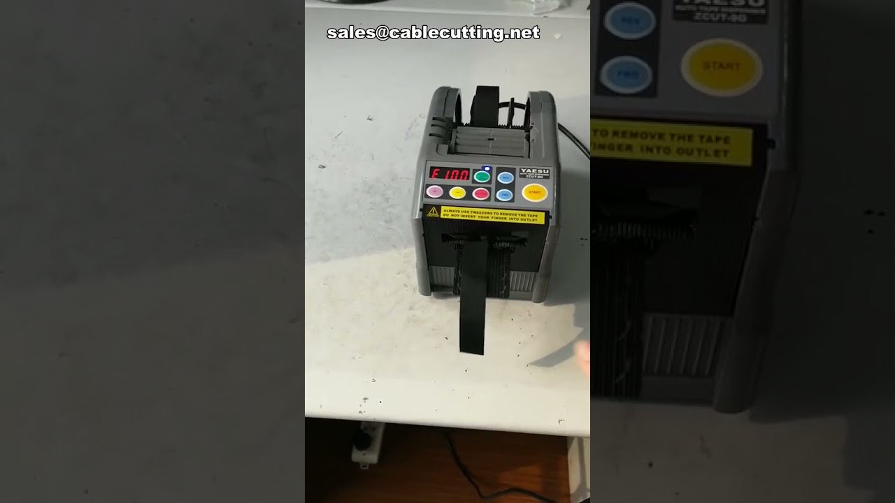 Dispensador Automático de Cinta Adhesiva Eléctrica de Colores | Zcut 9