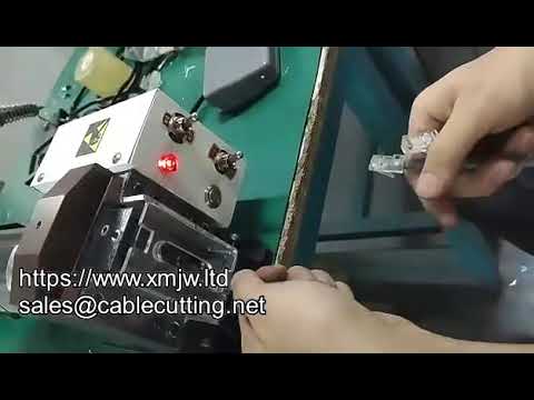 Máquina Crimpadora Automática RJ45 para Cat6/Cat5 – Mini Plug Metálico de 8 Pines