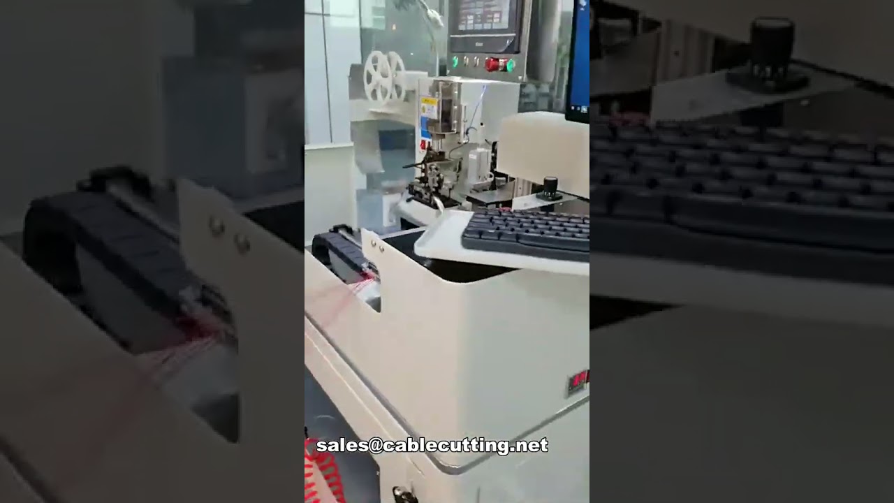 Máquina automática de inserción múltiple de cables en conectores de plástico WPM-DPW12
