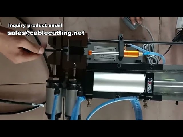 Máquina Cortadora de Tuberías, Peladora y Cortadora de Alambre - Procesamiento Industrial Eficiente
