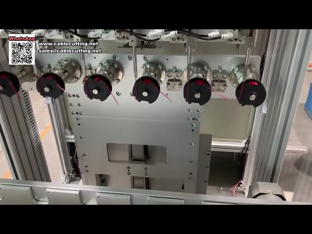 Máquina de Bobinado Automática de 6 Ejes para Carretes de Cabezal Desbrozador – Precisión y Eficiencia