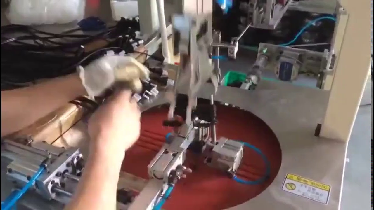 Máquina automática de alta velocidad para bobinado y atado de alambres gruesos en forma de 8 - WPM 81B