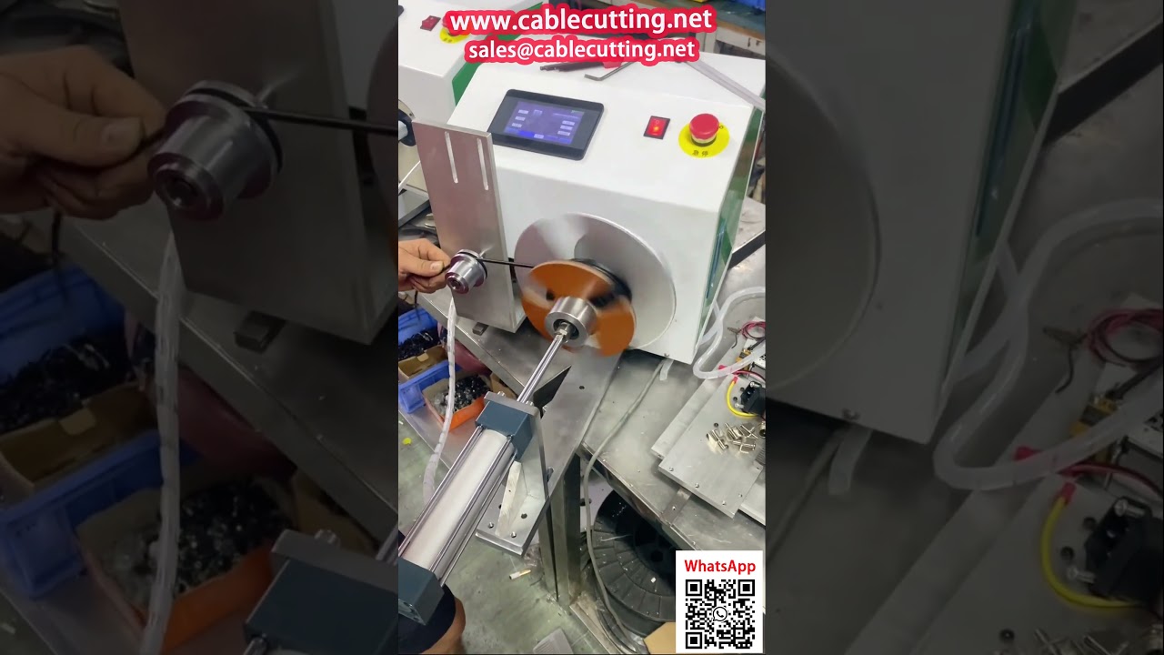 Máquina Bobinadora Automática con Alineación para Cables Aeronáuticos – Seguridad y Precisión
