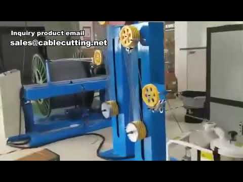 Máquina Automática para Fabricar y Crimpar Cables de Alimentación | Alta Eficiencia