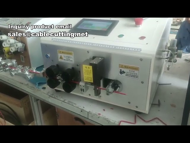 Máquina Dobladora de Alambre Automática con Corte y Pelado - Eficiencia Industrial