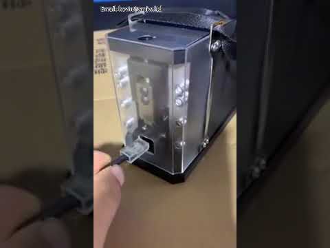 Máquina Crimpadora RJ45 para Cables Ethernet - Herramienta Profesional de Conexión de Red LAN