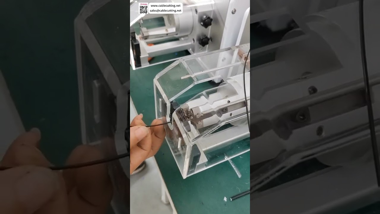 Peladora de Cable Coaxial Teflón | Corte con Cuchilla Rotativa Sin Dañar el Conductor Interno