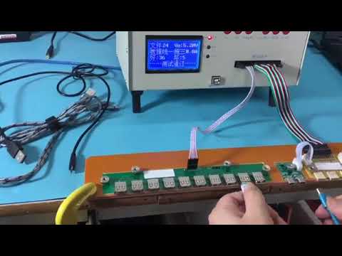 Prueba de cables USB con la máquina WPM 8681 - Eficiencia y precisión