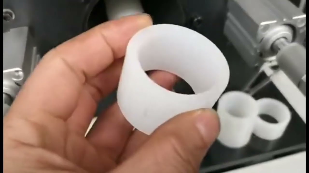 Máquina cortadora automática de tuberías PVC - Cortadora de fundas y tubos plásticos