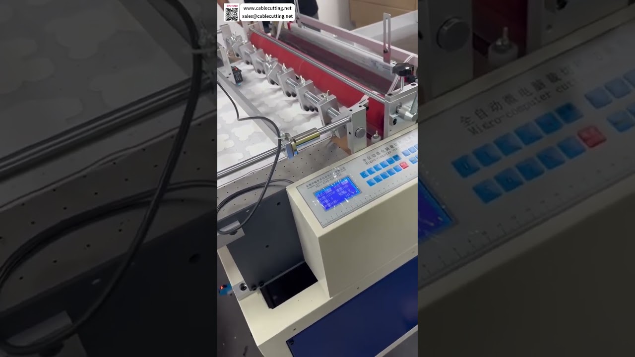 Cortadora Transversal de Precisión para Transferencia Térmica de Tinta Blanca con Seguimiento Fotoeléctrico de Color
