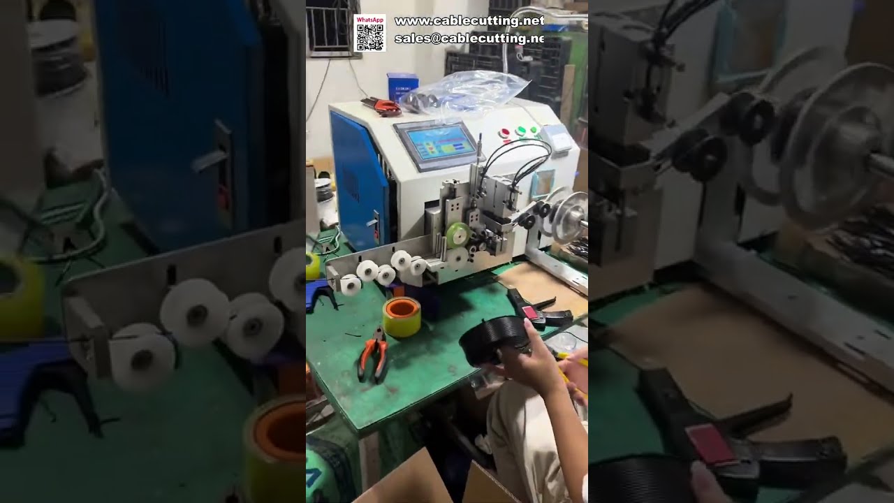 Máquina Automática de Conteo de Metros, Capas y Bobinado Industrial