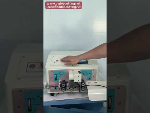 Máquina peladora de alambre fino 810NT - Pelado interior y exterior con 4 ruedas y pantalla táctil