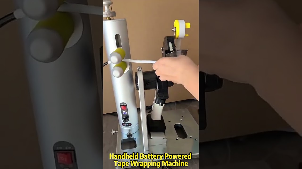 Máquina de Cinta Portátil Multifunción | A Batería, Ancho 10-25mm, Sincronización de Tracción