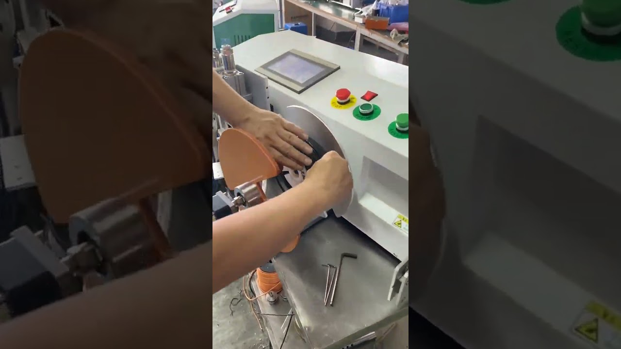 Máquina Automática de Conteo, Travesía, Corte, Bobinado y Atado de Cables (Diámetro 1mm a 9mm)