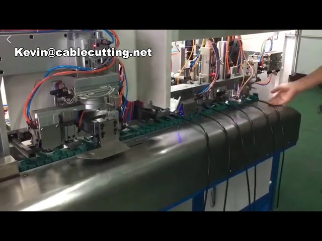 Máquina Automática de Crimpado e Inserción de Terminales para Enchufes de 2 y 3 Pines
