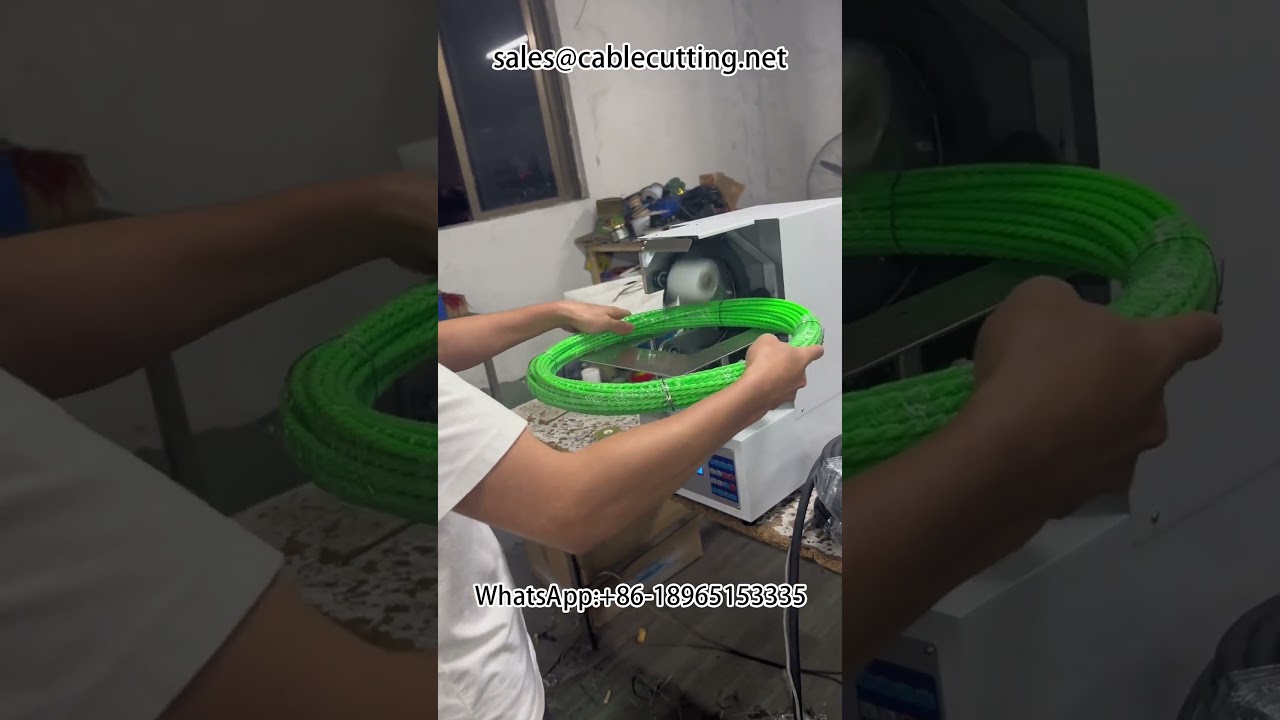 Máquina bobinadora de film y alambre: Procesamiento automatizado de alta eficiencia
