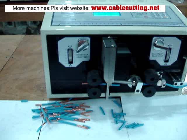 Máquina automática de corte y pelado de cables WPM-09JE SWT508 JE para mazos de 19 hilos