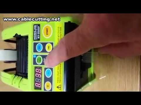 Cortador y Dispensador Automático Redondo de Cinta Adhesiva para Embalaje