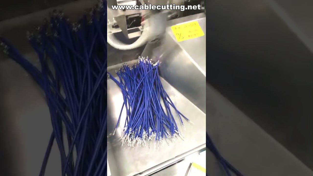 Máquina de Crimpado de Terminales Automática | Corte y Pelado de Cables Eléctricos