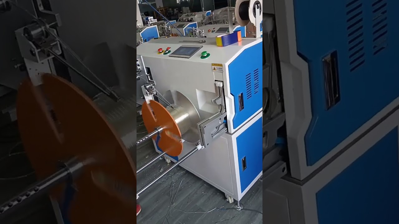 Máquina Automática de Medición, Clasificación, Corte, Bobinado y Atado para Mangueras Neumáticas