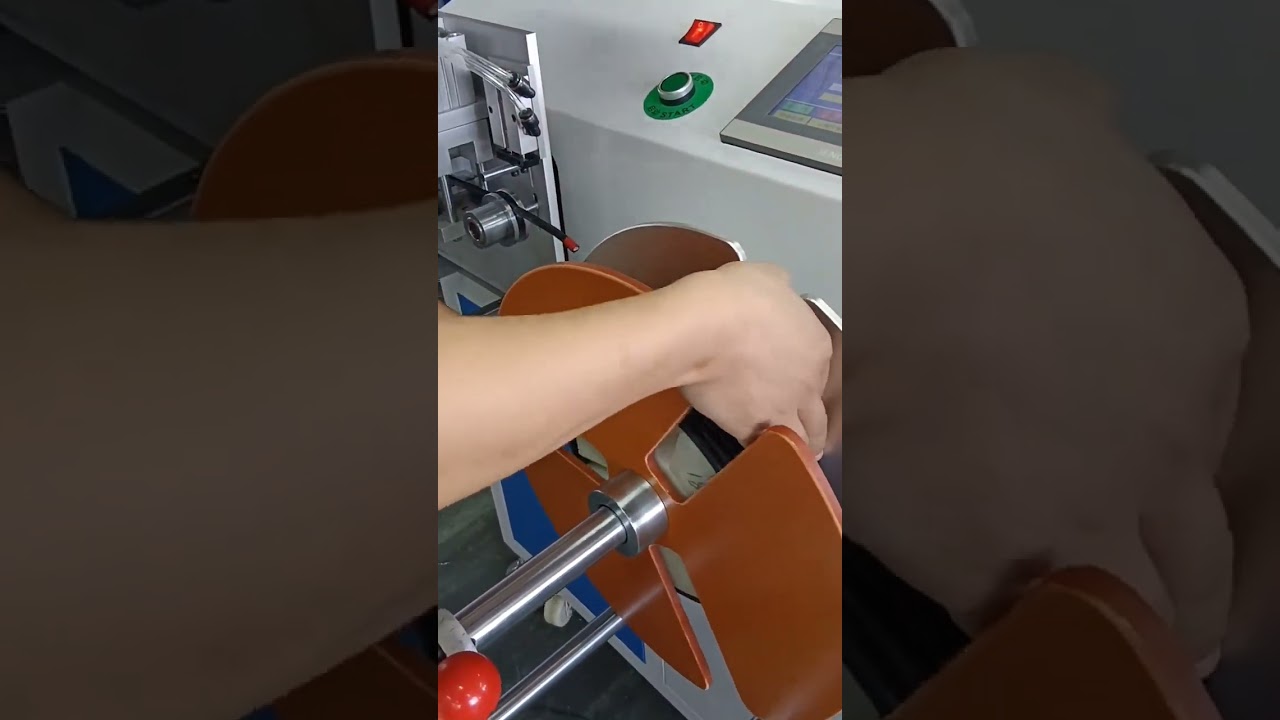 Automatic Meter Counting, Sorting, Cutting, Wire Winding & Coiling All in One Machine 1mm-16mm