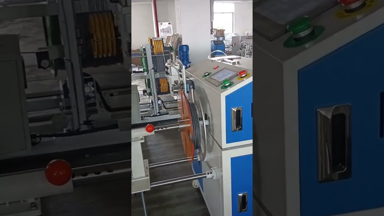 Máquina Automática de Conteo, Clasificación, Corte, Bobinado y Enrollado de Cables con Desenrollador de 500 kg