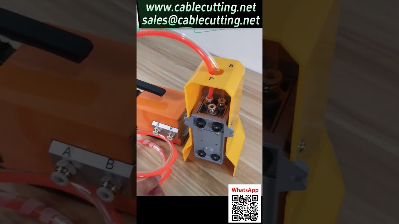 Máquina de Crimpado Neumática AM 10: Conexión de Cables con Matrices Personalizadas – Herramienta Industrial de Alto Rendimiento