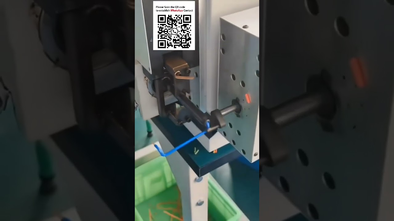 Máquina Automática de Corte, Pelado y Doblado 3D de Cables