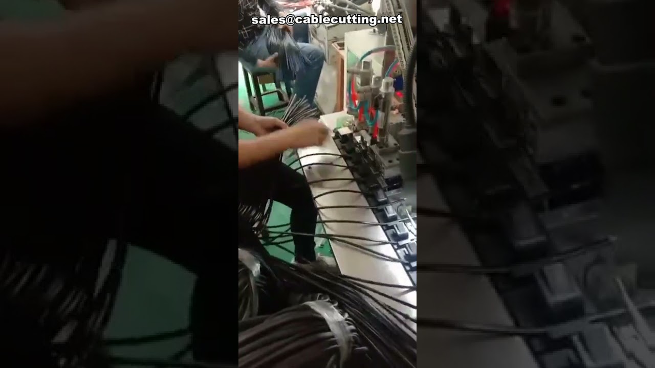 Máquina Automática de Crimpado de Terminales para Enchufe de Remolque | Crimpadora de Enchufes Plásticos