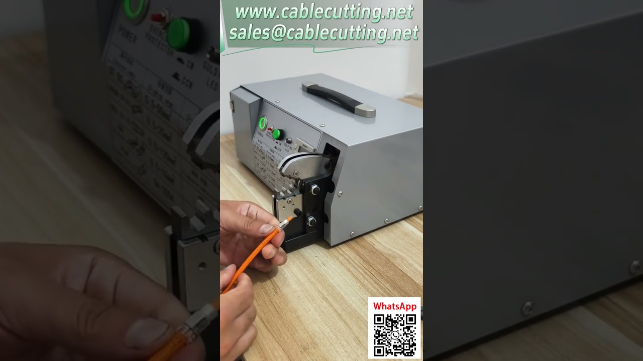 Equipo Profesional de Crimpado de Terminales | Demostración en Acción #AutomatizaciónIndustrial #CrimpadoDeTerminales