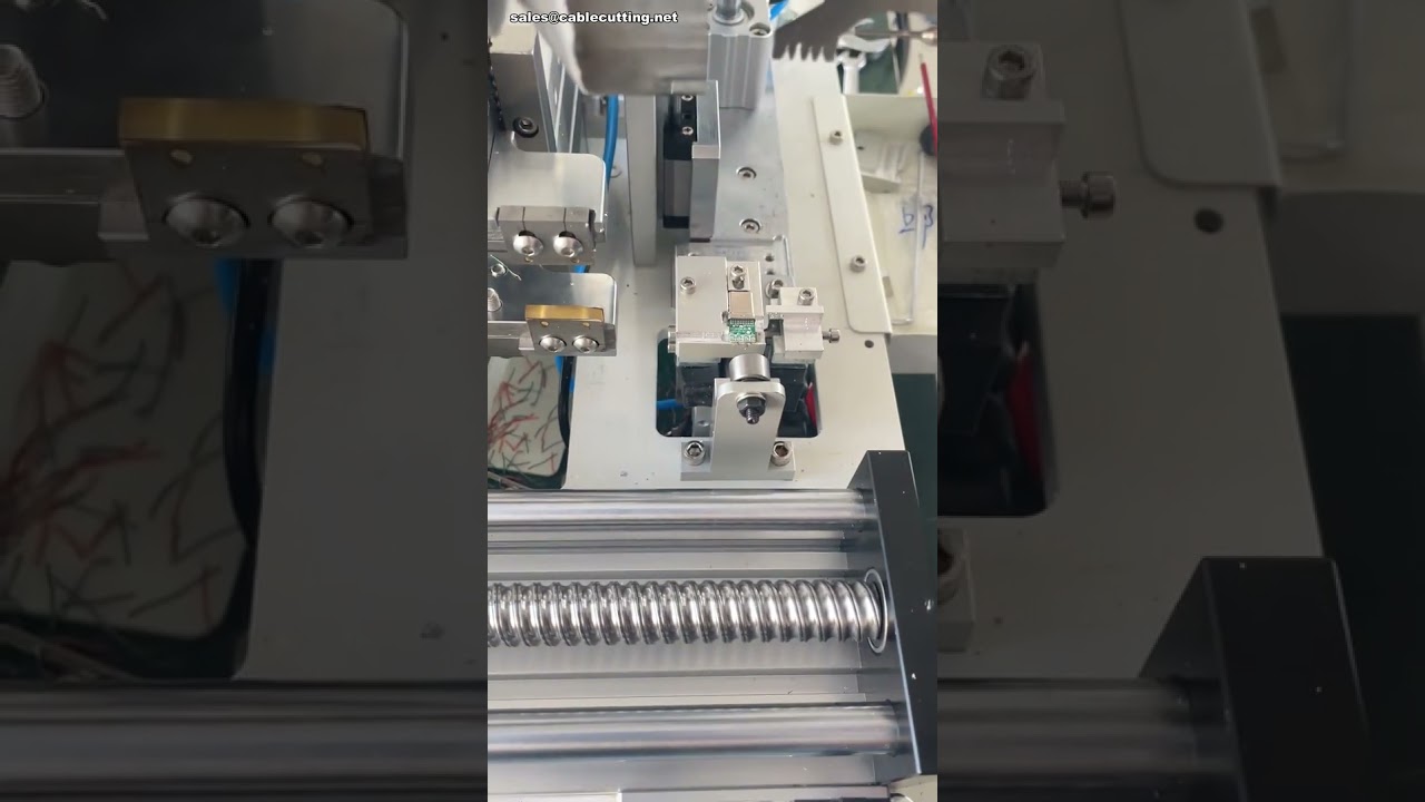 Máquina de Soldar Alambre Esmaltado Automática #máquina #fábrica #bricolaje