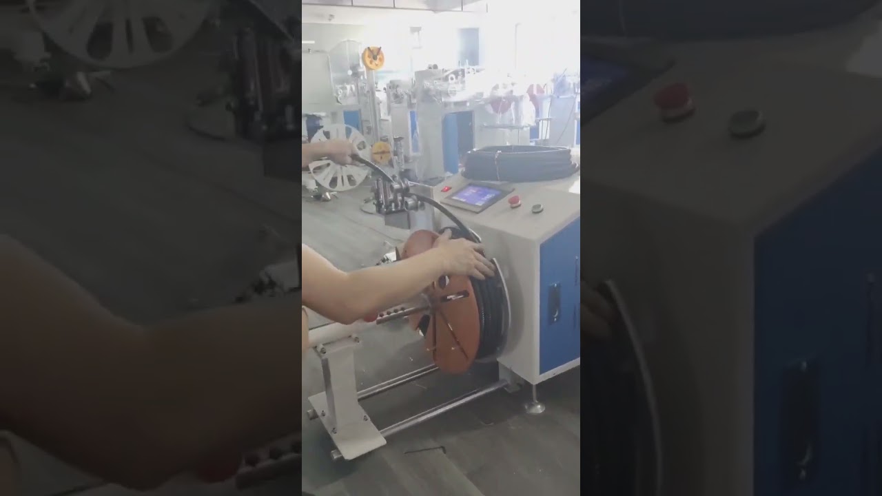 Máquina automática de bobinado y arreglo de cables WPM-2024L