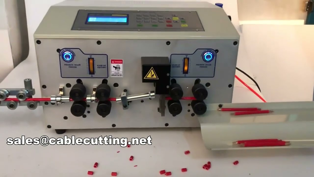Máquina peladora automática de alta velocidad para cables informáticos - Servicio de procesamiento eficiente