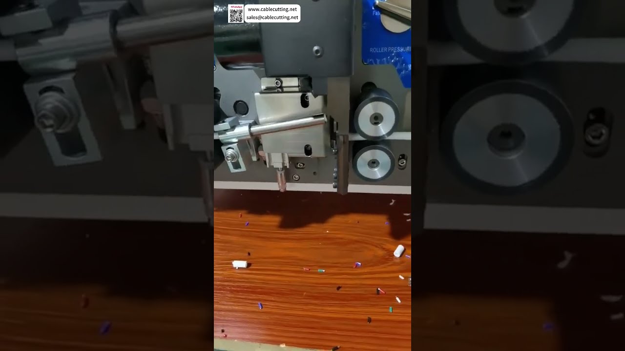 Máquina de corte y pelado de cable interior y exterior de alta velocidad para procesamiento completo de preparación de cables