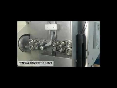 Máquina automática peladora de cables coaxiales WPM-9800