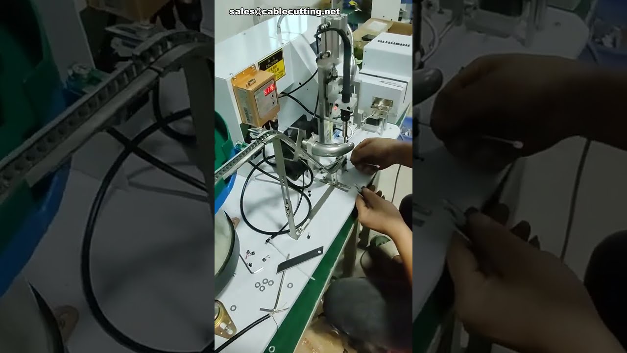 Máquina de Soldar Semiautomática con Alimentador Vibratorio | Versátil para Múltiples Productos #fábrica #maquinaria