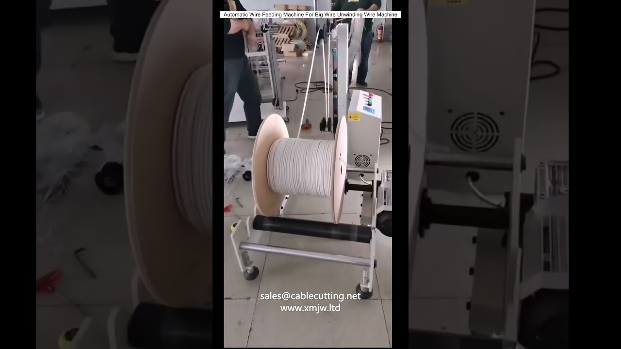 Máquina automática de alimentación de alambre para desenrollado de alambre grande - Equipo industrial