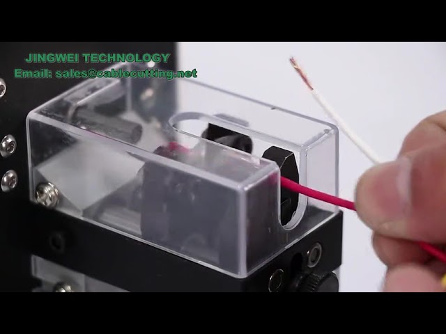 Máquina Peladora de Cables Eléctrica de Inducción Pura, Pelacables y Cortadora Semiautomática