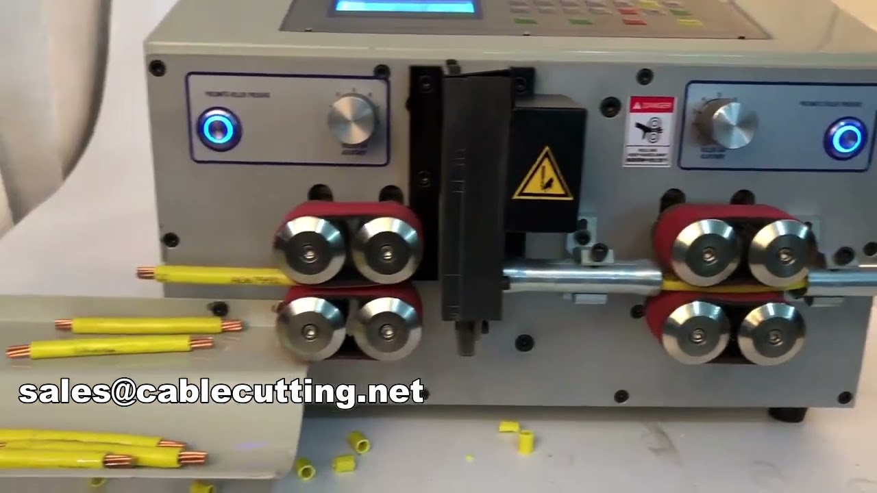 Máquina cortadora y pelacables MAX2-70: Precisión y automatización